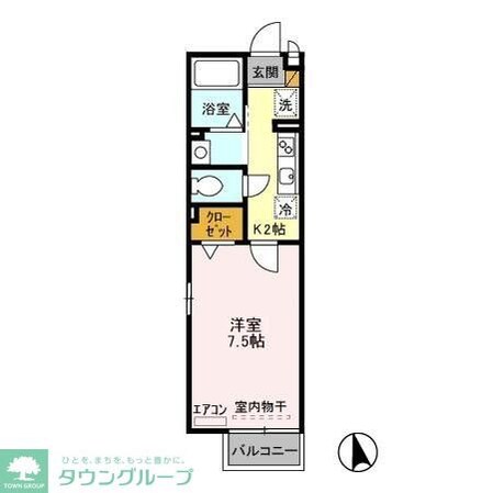 メゾンソフィアの物件間取画像